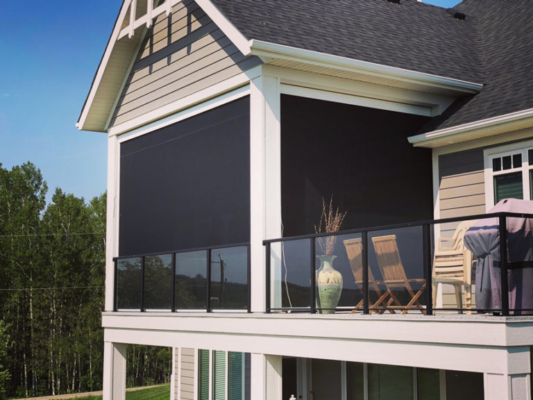 Atlanta Motorized Patio Shades Retractable Screen Systems